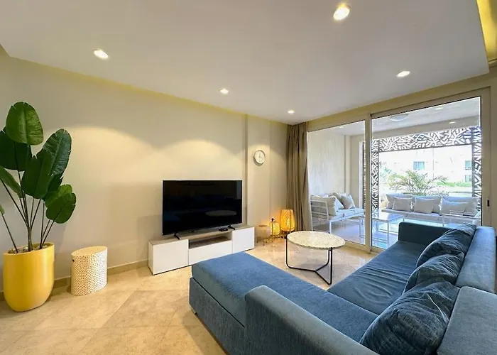 شقة Chic 3br Ground Free & Pool Access At Mangroovy *