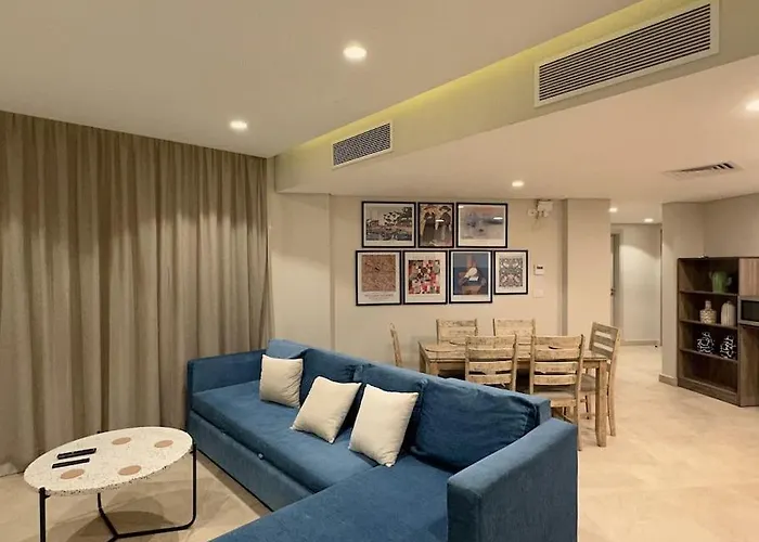 شقة Chic 3br Ground Free & Pool Access At Mangroovy