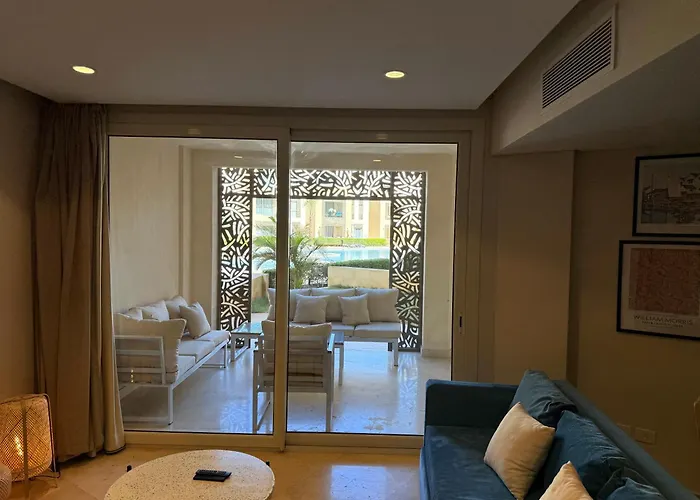 شقة Chic 3br Ground Free & Pool Access At Mangroovy